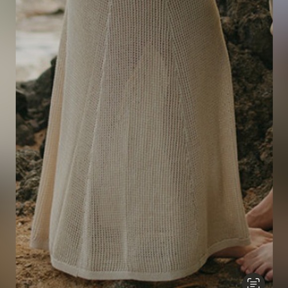 DISSH OPHELIA NATURAL CROCHET MAXI DRESS - Picture 5 of 5